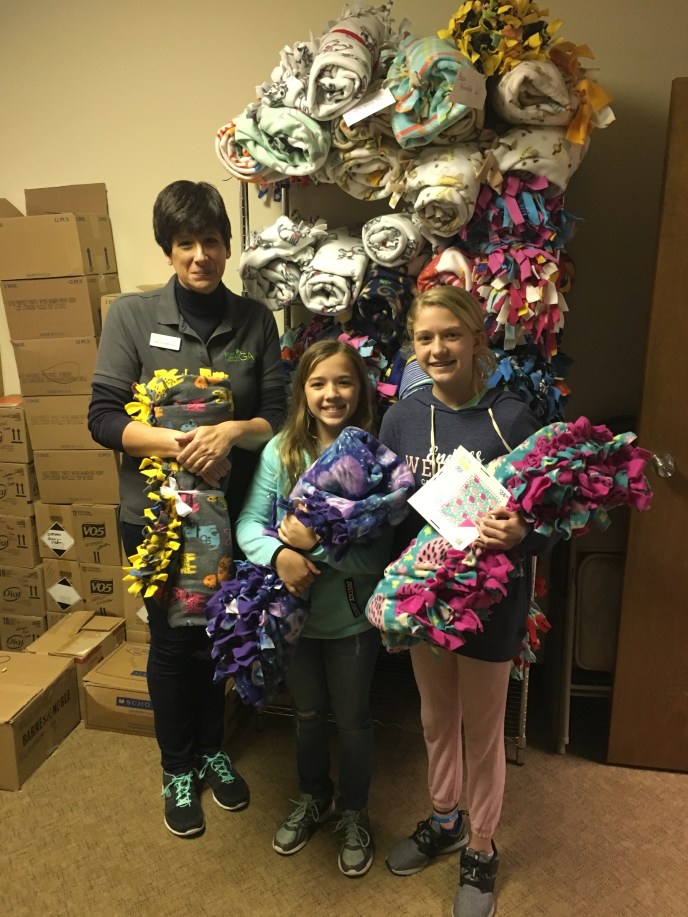 Ella on left and Savannah