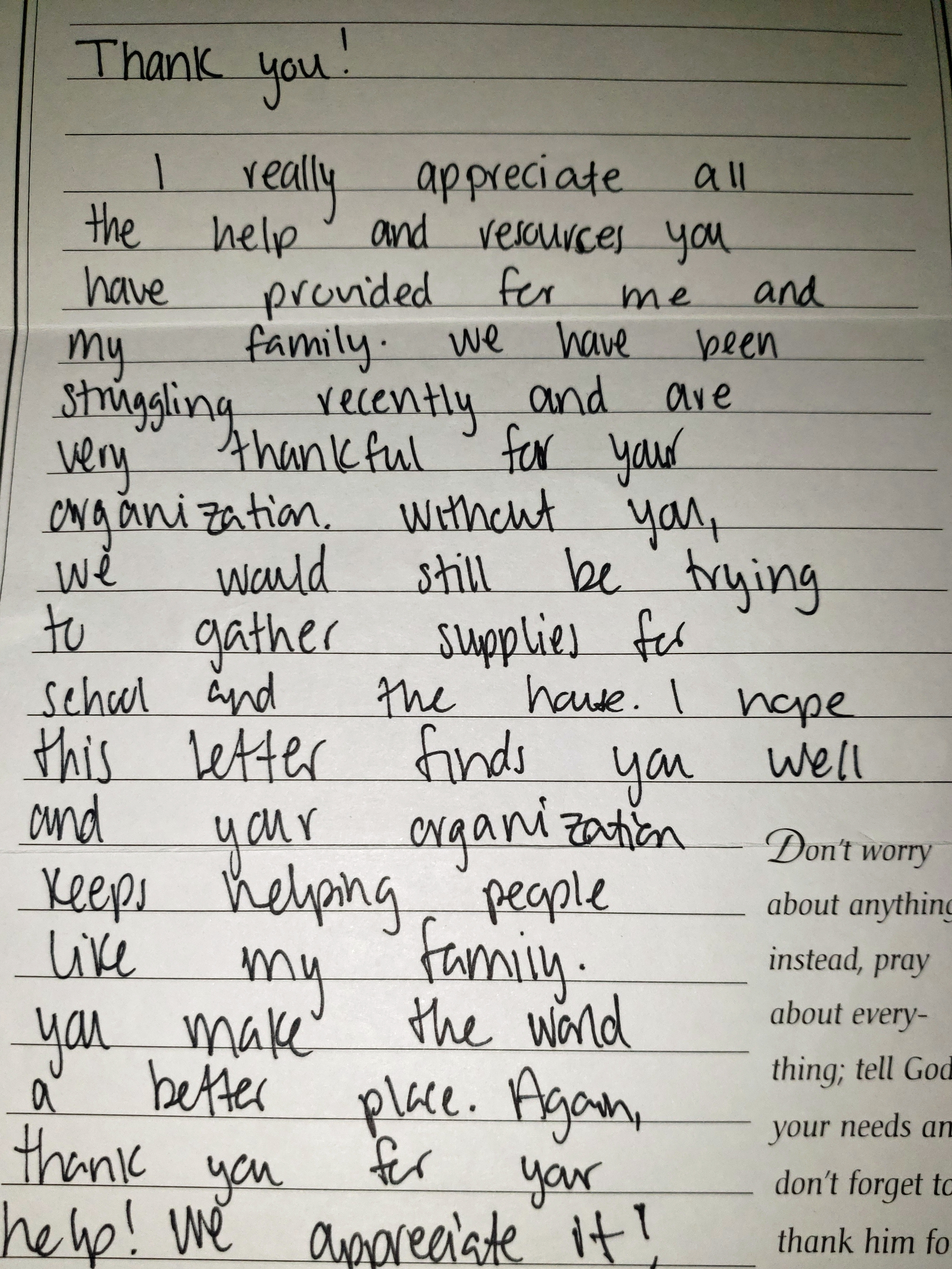 ClientThankYouLetter